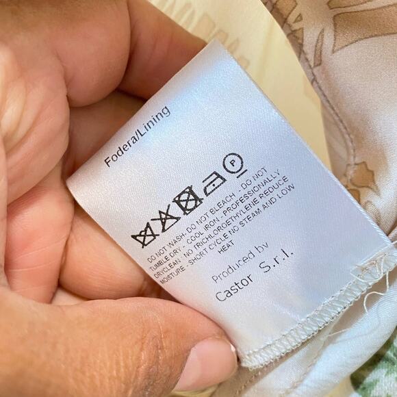 GILES Italy Made Drop Wrap Silk Dress Summer, Party, Cocktail, Weeding invite - Picture 2 of 13